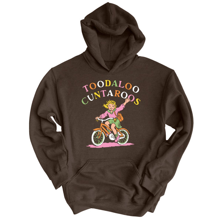 Toodaloo Cuntaroos Graphic Hoodie - Dark Chocolate