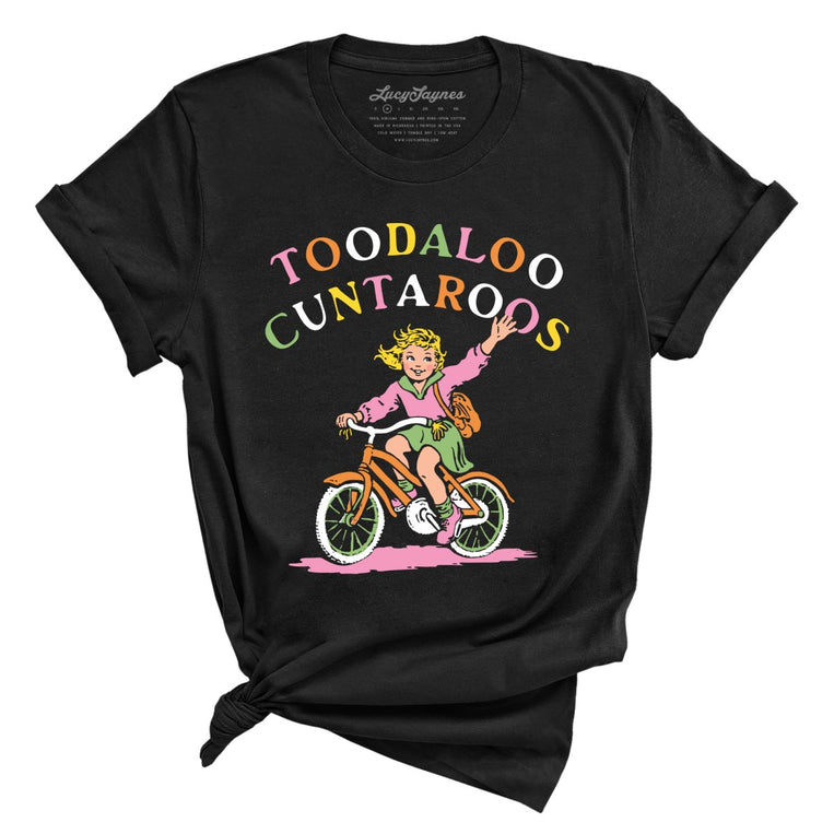Toodaloo Cuntaroos Graphic Tee - Black