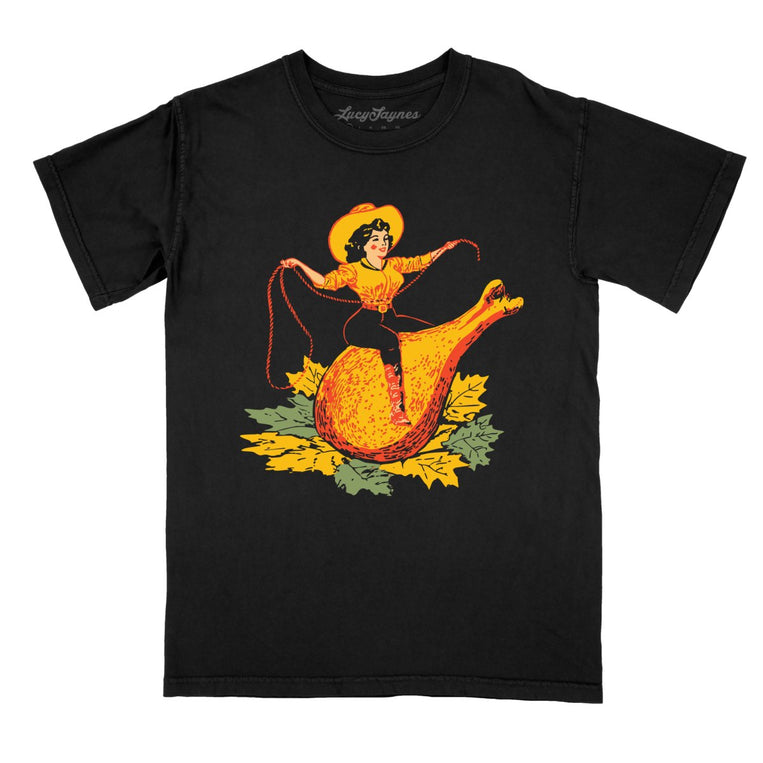 Turkey Leg Pinup Comfort Colors Graphic Tee