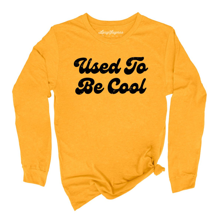 Used To Be Cool Graphic Long Sleeve Tee
