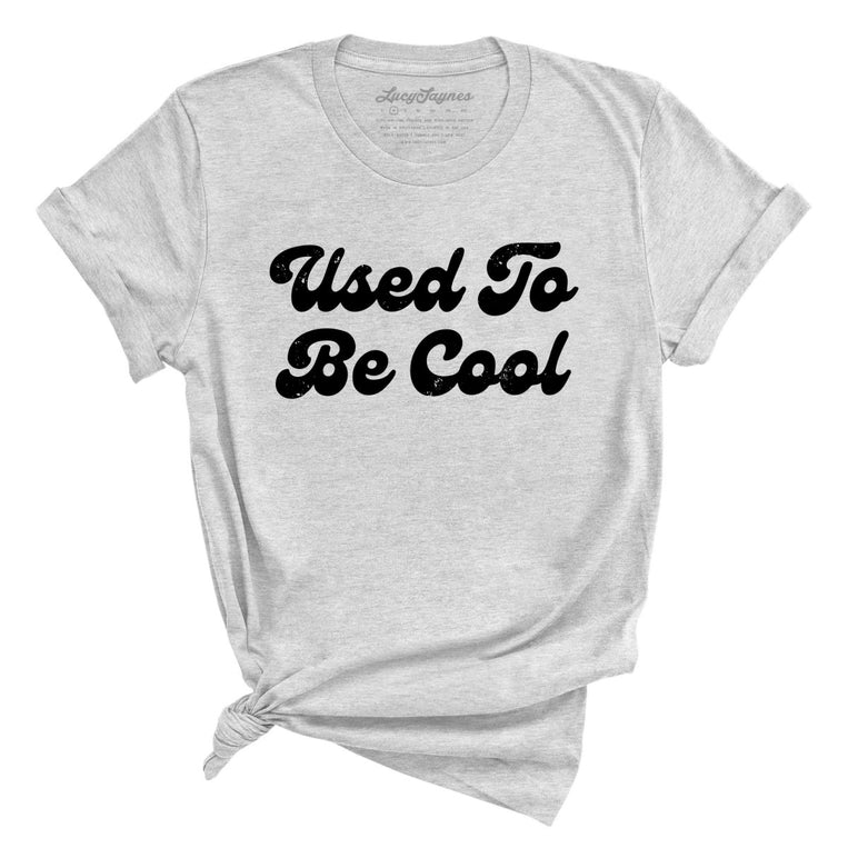 Used To Be Cool Graphic Tee - Athletic Heather