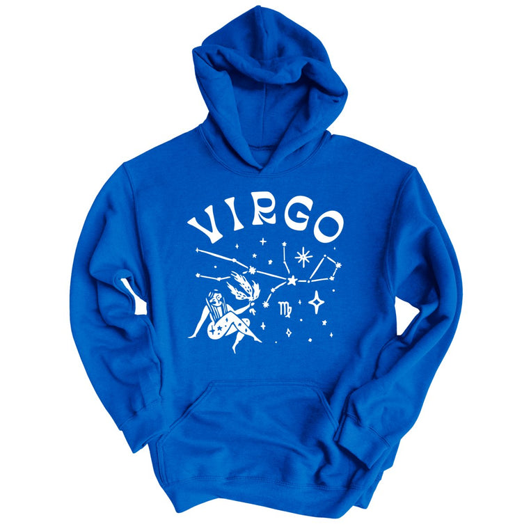 Virgo Graphic Hoodie - Royal