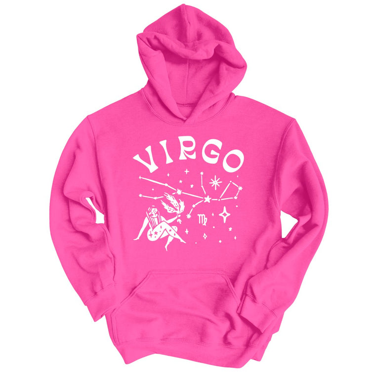Virgo Graphic Hoodie - Heliconia