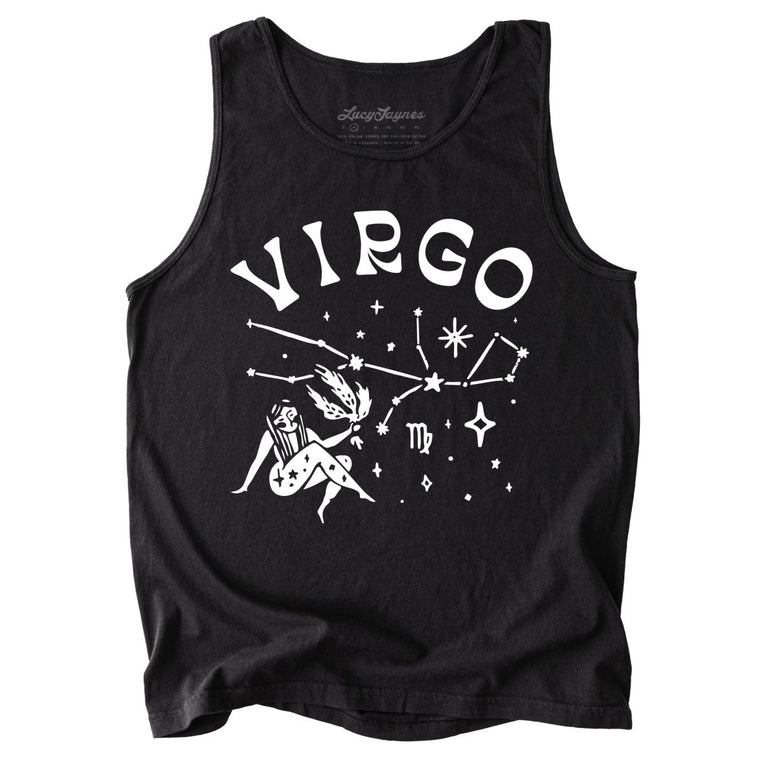 Virgo Comfort Colors Graphic Tank Top
