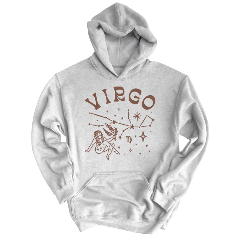 Virgo Graphic Hoodie - Ash