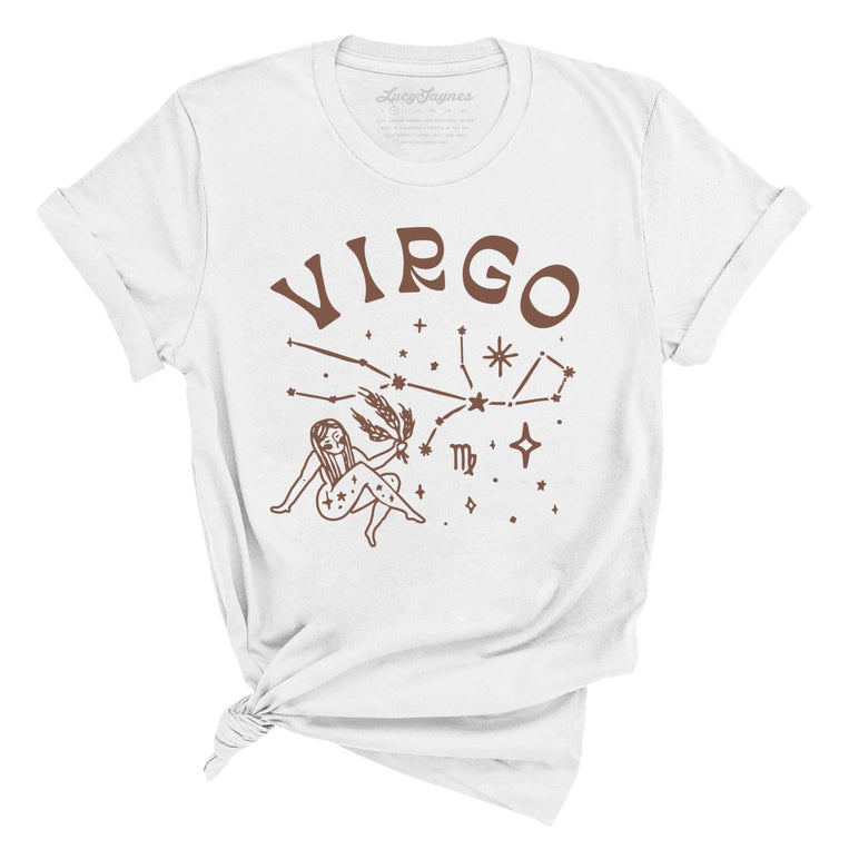 Virgo Graphic Tee - White
