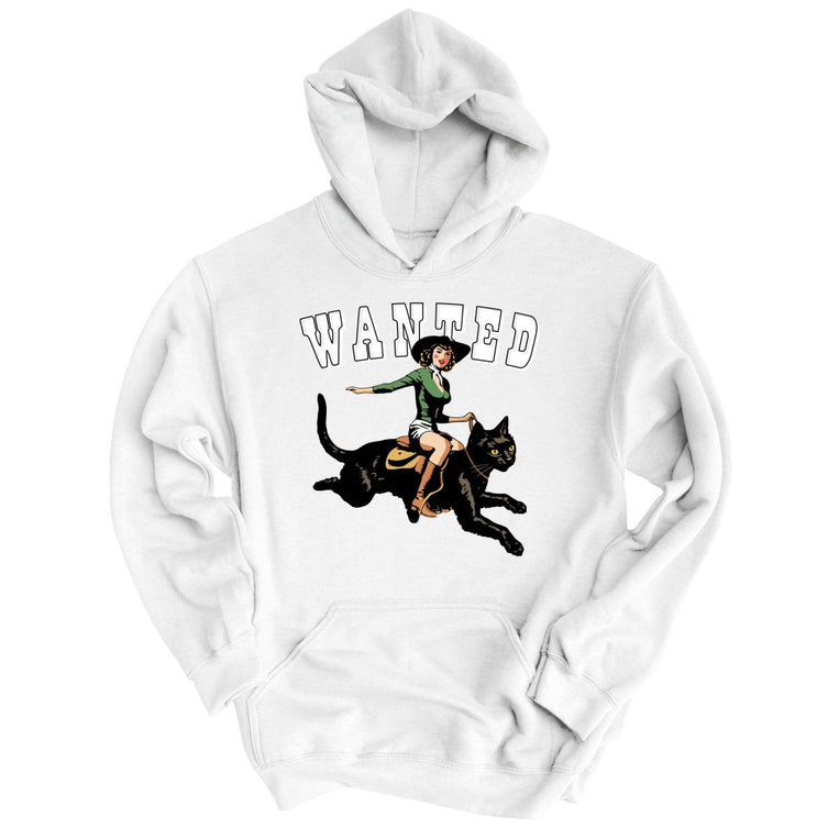 Wanted Graphic Hoodie - White