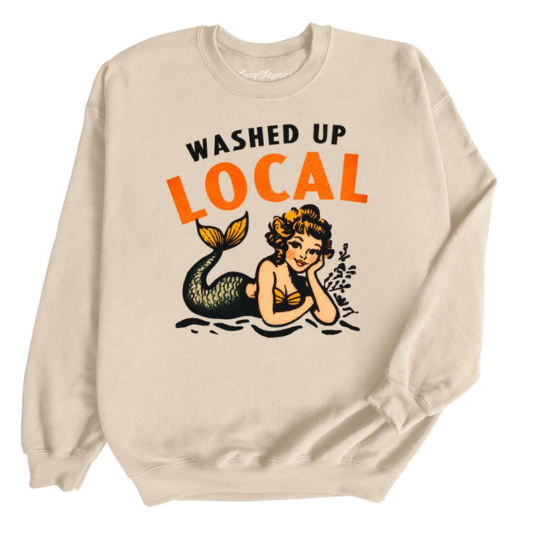 Washed Up Local Graphic Sweatshirt