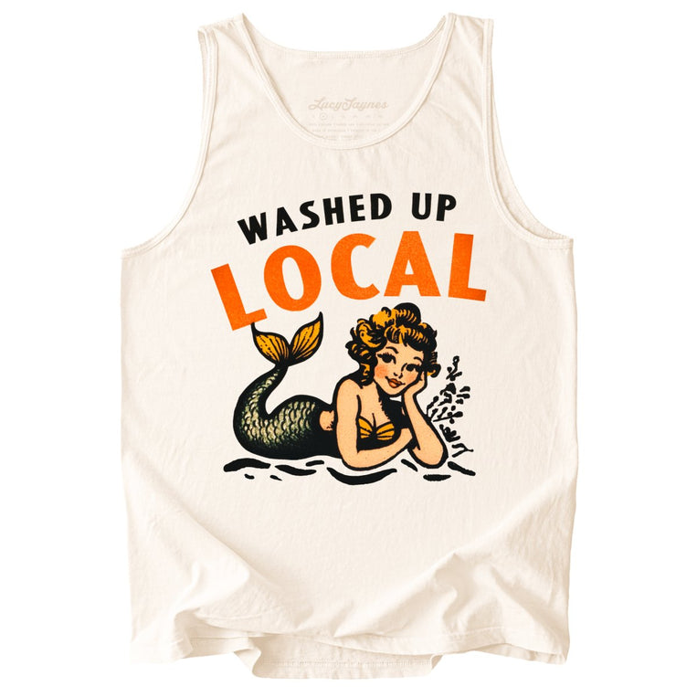 Washed Up Local Comfort Colors Graphic Tank Top