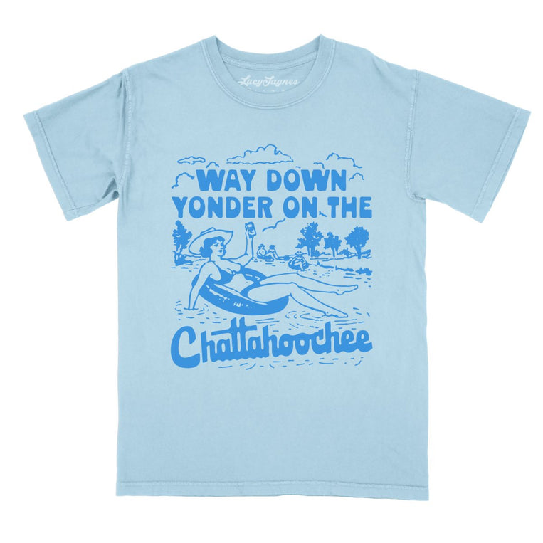 Way Down Yonder On The Chattahoochee Comfort Colors Graphic Tee