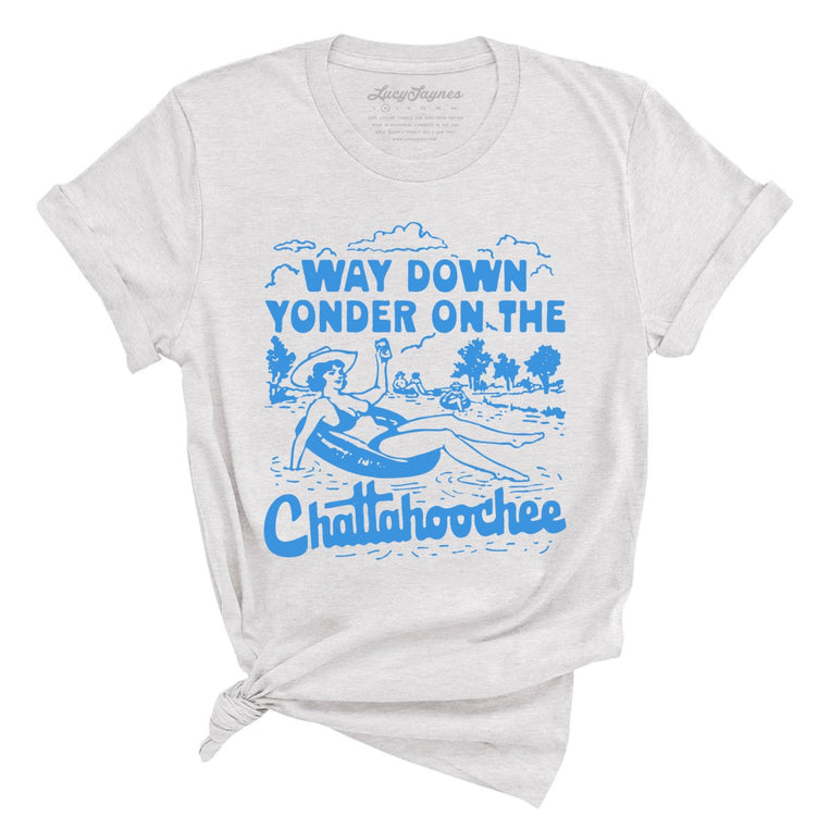 Way Down Yonder On The Chattahoochee Graphic Tee - Ash