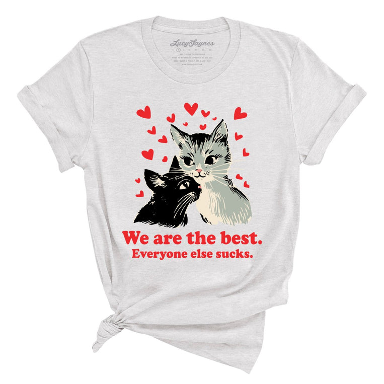 We Are The Best Graphic Tee - Ash