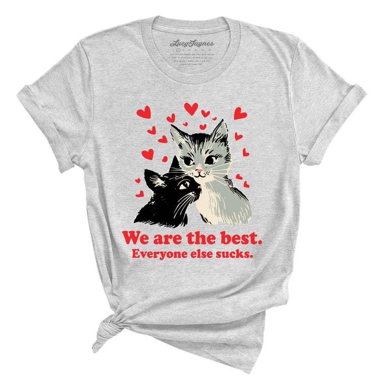 We Are The Best Graphic Tee - Athletic Heather