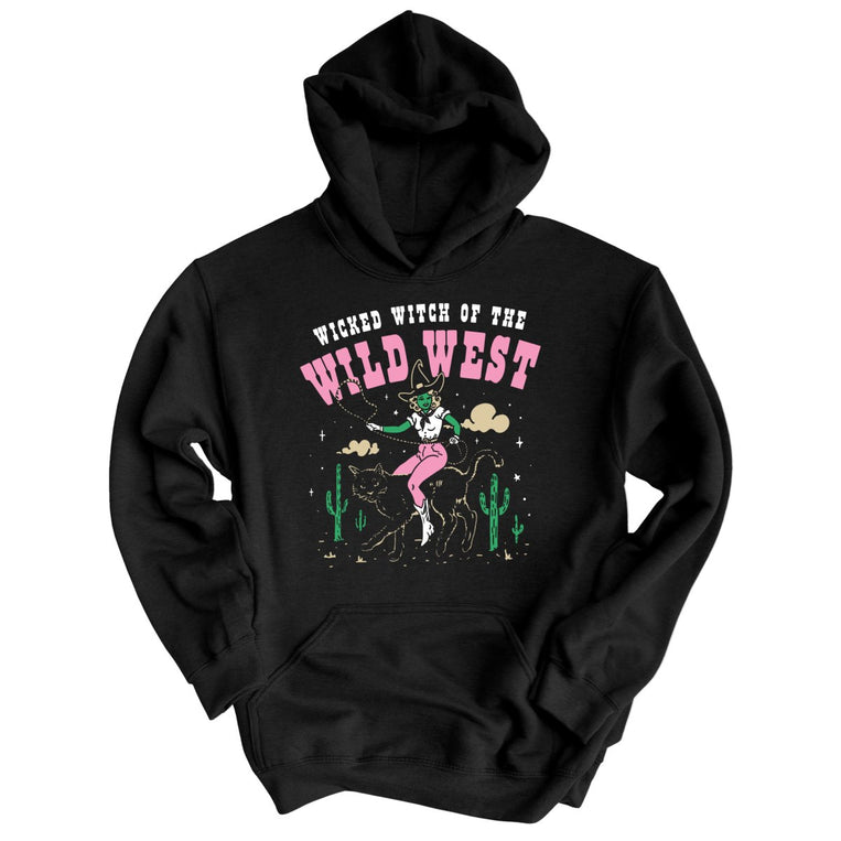 Wicked Witch Of The Wild West Graphic Hoodie - Black