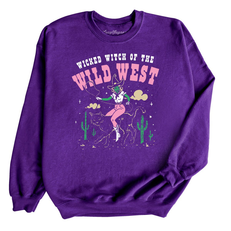 Wicked Witch Of The Wild West Graphic Sweatshirt