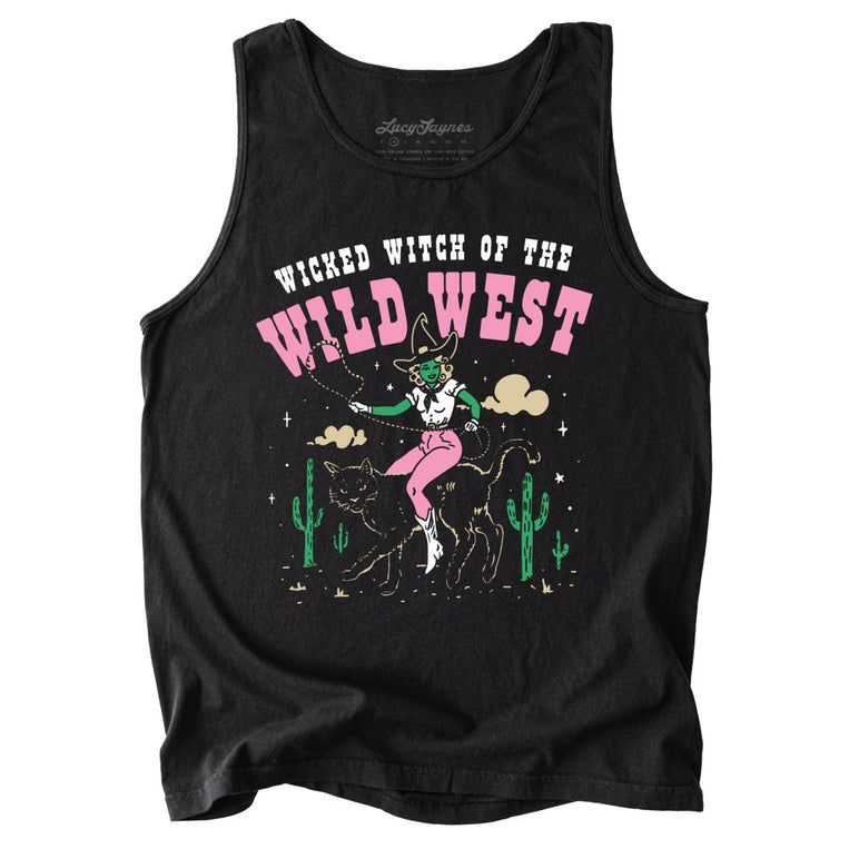 Wicked Witch Of The Wild West Comfort Colors Graphic Tank Top