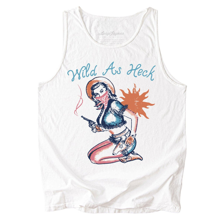 Wild as Heck Comfort Colors Graphic Tank Top