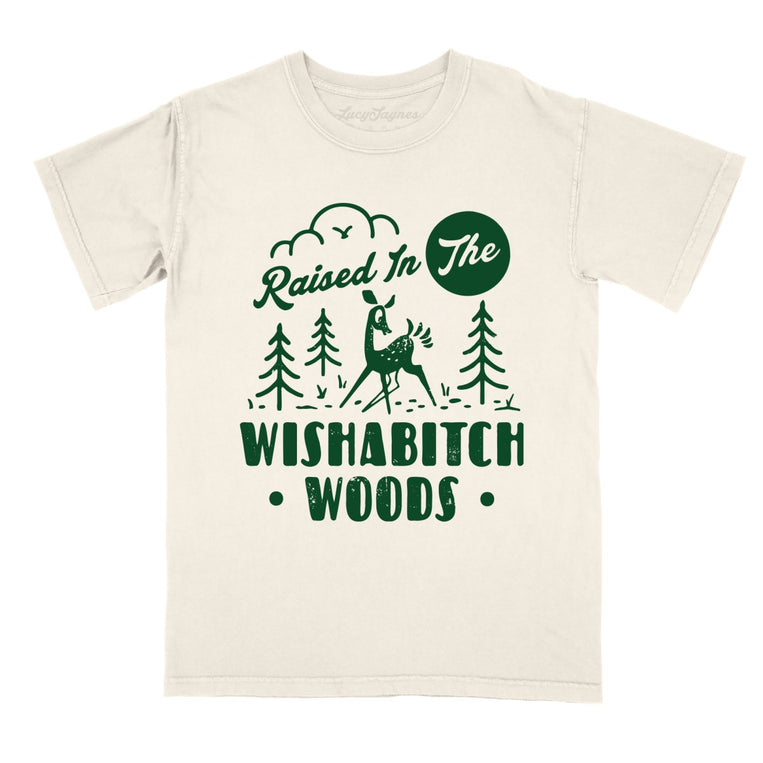 Wishabitch Woods Comfort Colors Graphic Tee