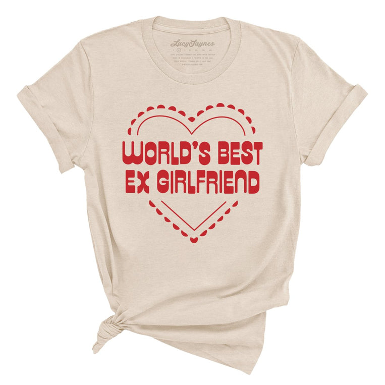 World's Best Ex Girlfriend Graphic Tee - Soft Cream