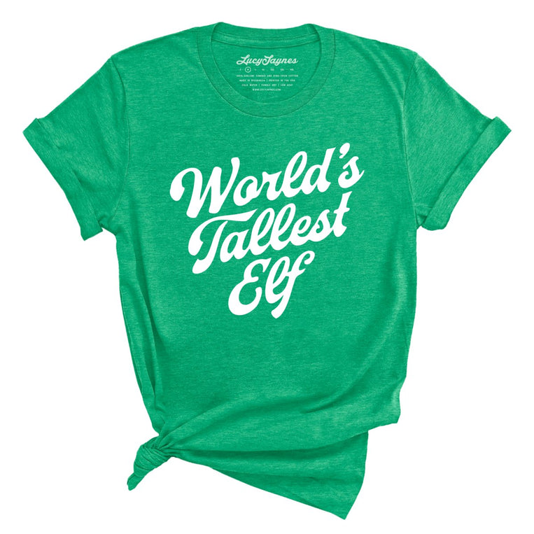 World's Tallest Elf Graphic Tee