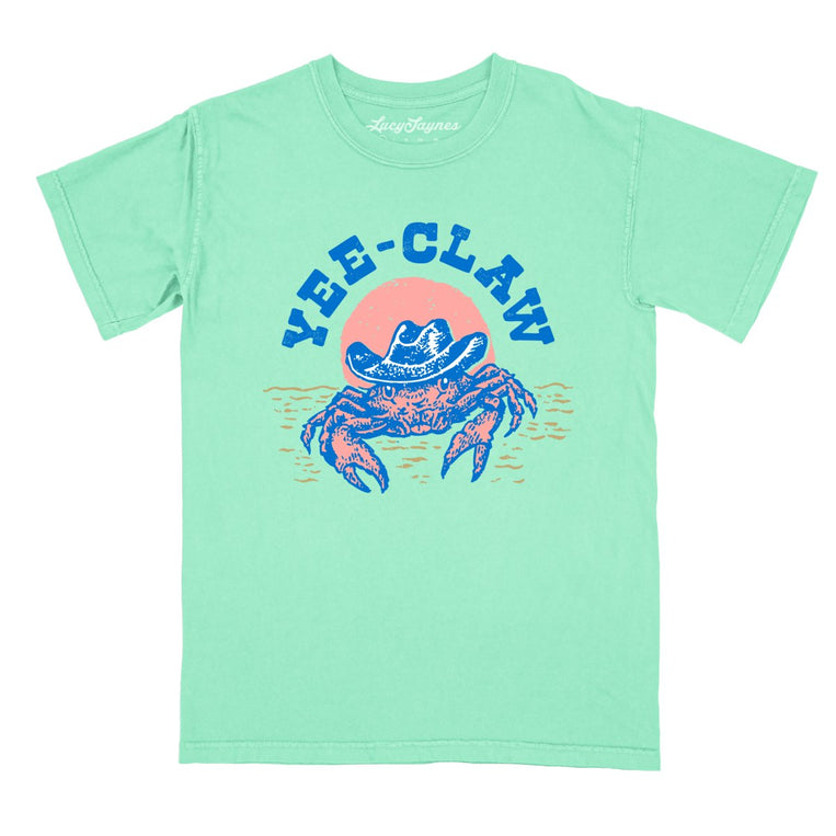 Yee Claw Comfort Colors Graphic Tee - Island Reef
