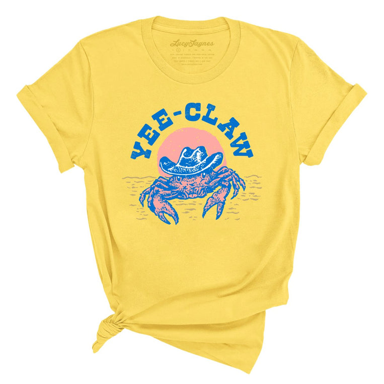 Yee Claw Graphic Tee - Yellow