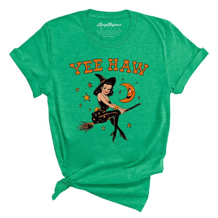 Yee Haw Witch Graphic Tee - Heather Kelly