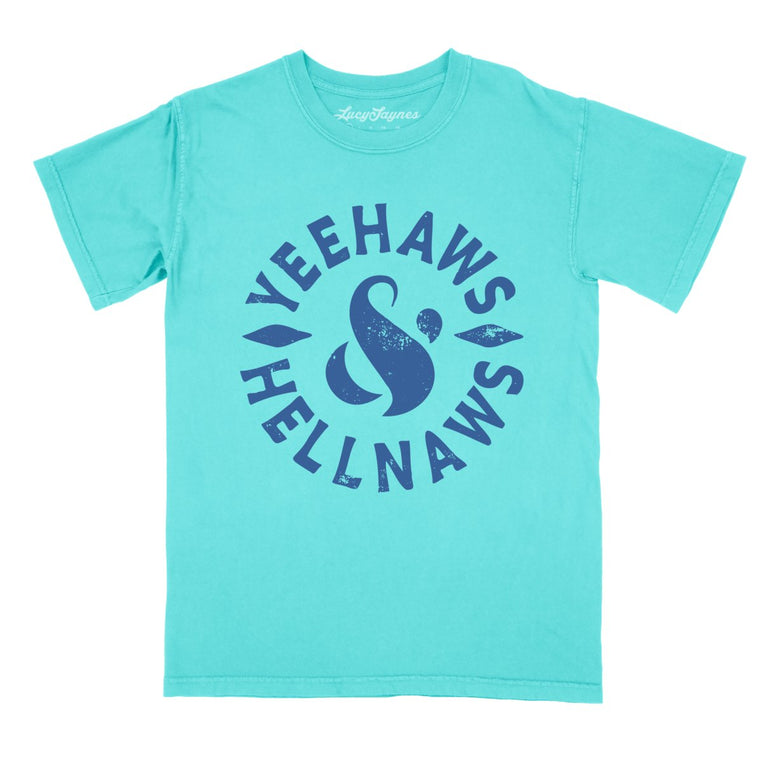 Yeehaws and Hellnaws Comfort Colors Graphic Tee