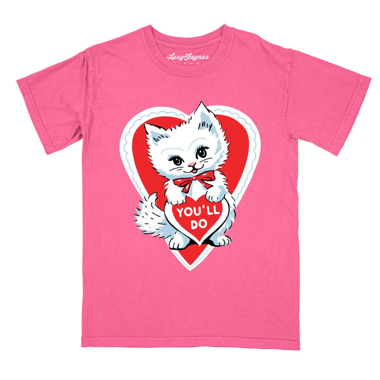 You'll Do Comfort Colors Graphic Tee - Crunchberry