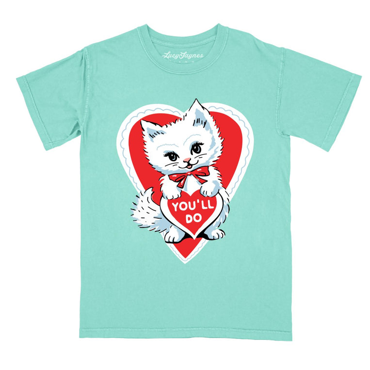 You'll Do Comfort Colors Graphic Tee - Chalky Mint