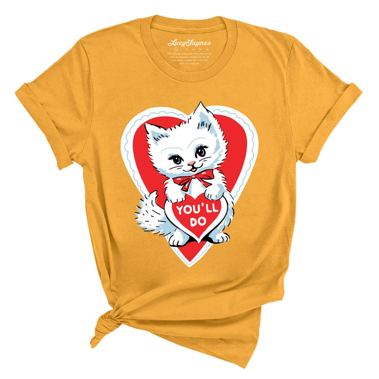 You'll Do Graphic Tee - Mustard