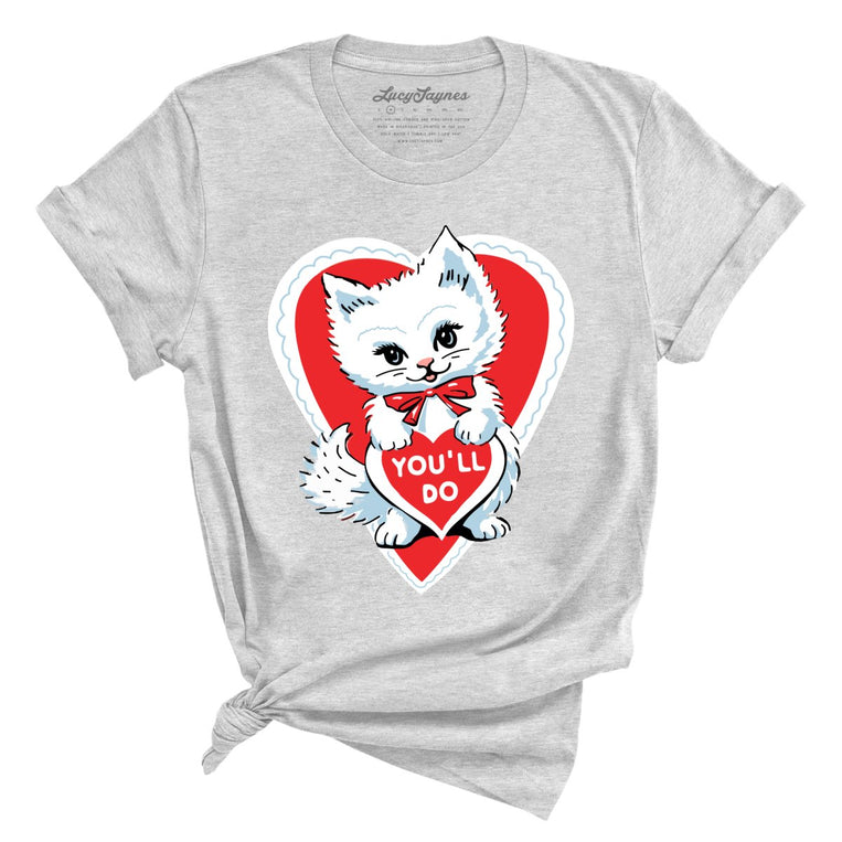 You'll Do Graphic Tee - Athletic Heather
