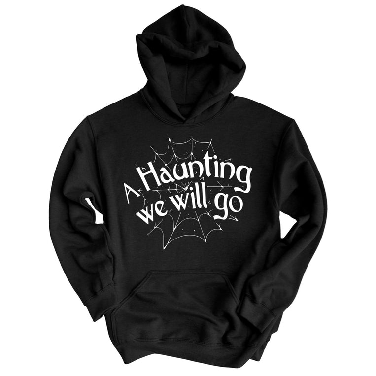 A Haunting We Will Go Graphic Hoodie