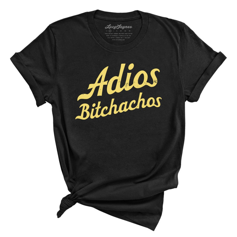 Adios Bitchachos Graphic Tee - Black