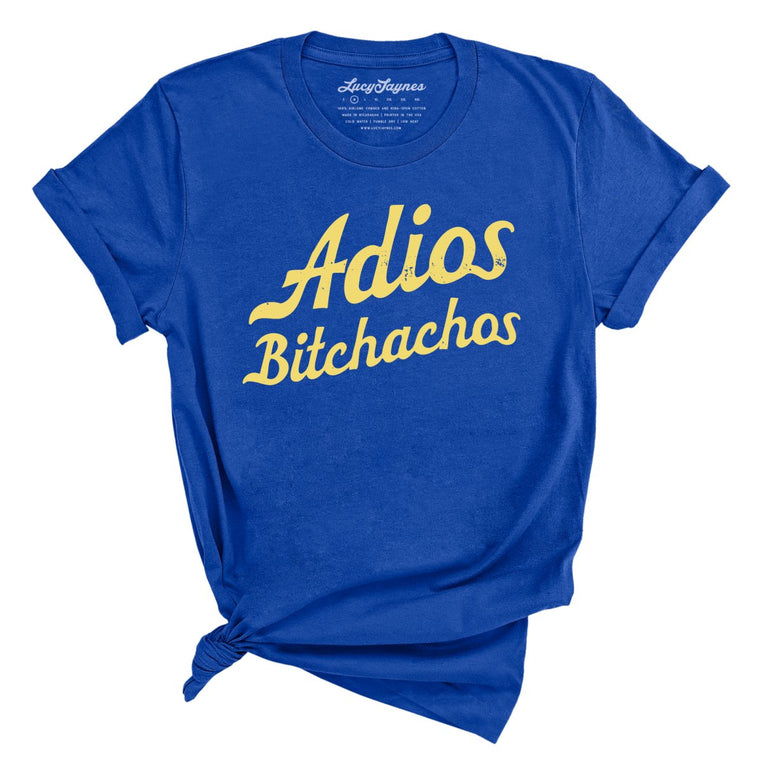 Adios Bitchachos Graphic Tee - True Royal
