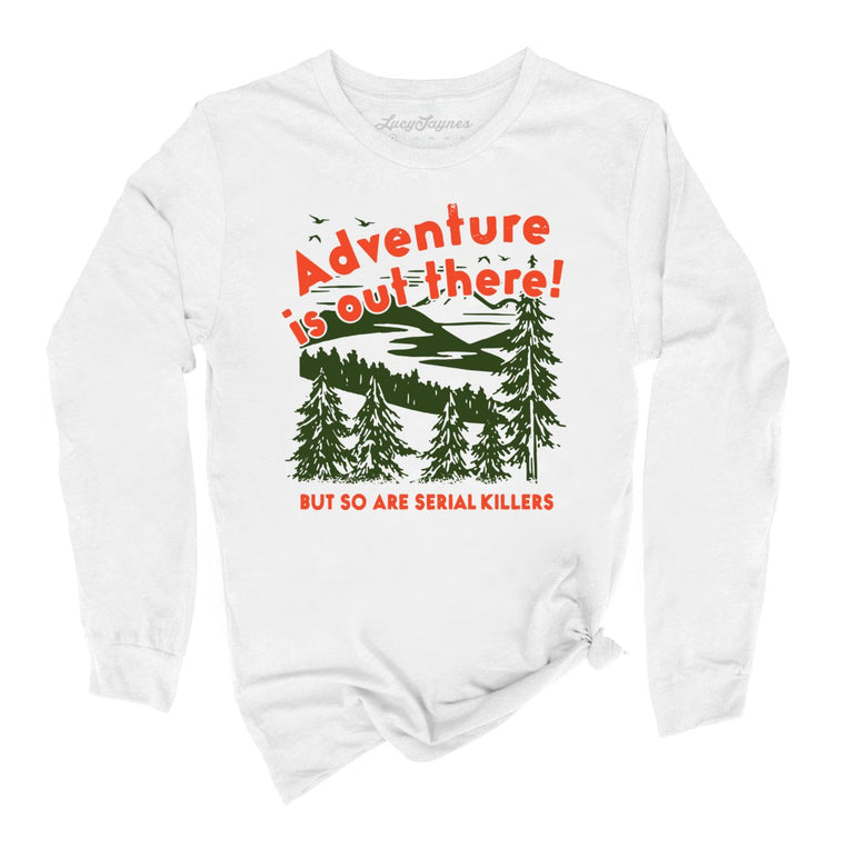 Adventure Is Out There Graphic Long Sleeve Tee