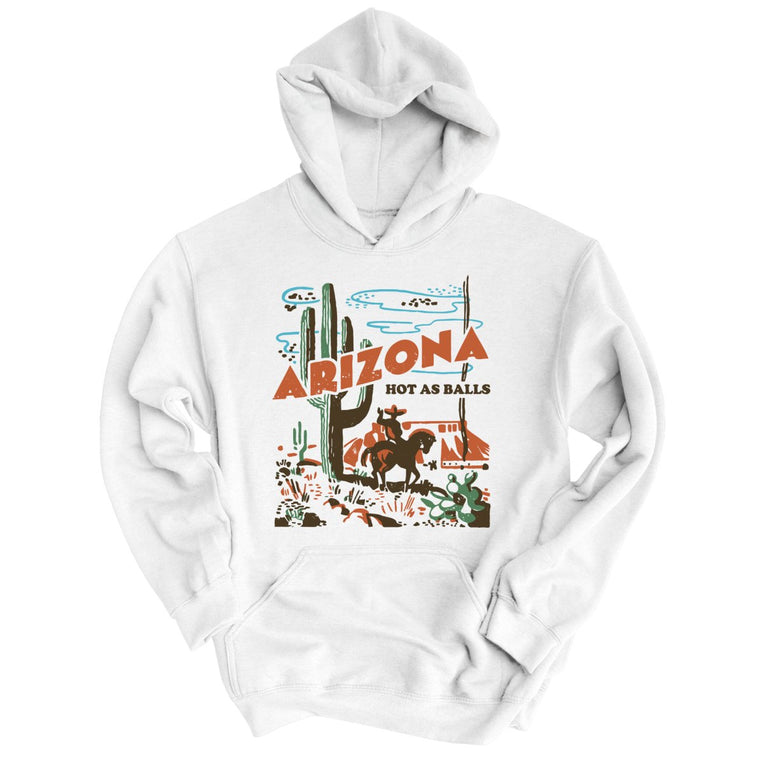 Arizona Hot As Balls Graphic Hoodie