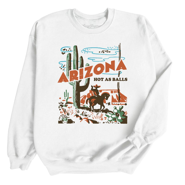Arizona Hot As Balls Graphic Sweatshirt