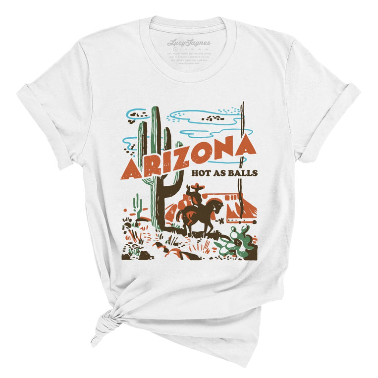 Arizona Hot As Balls Graphic Tee