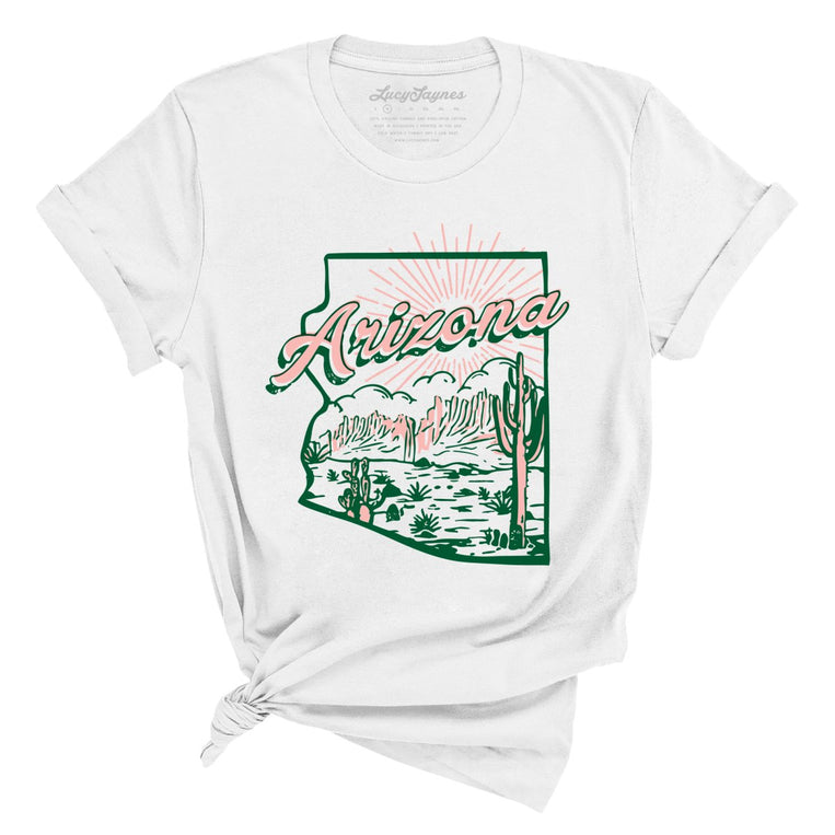 Arizona Graphic Tee - White