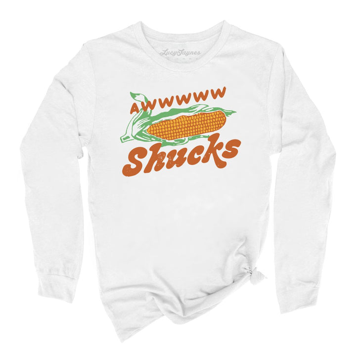 Awwwww Shucks Long Sleeve Tee