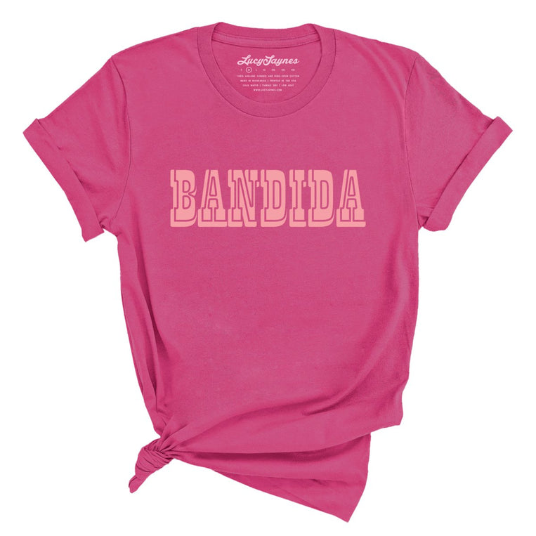 Bandida Graphic Tee - Berry