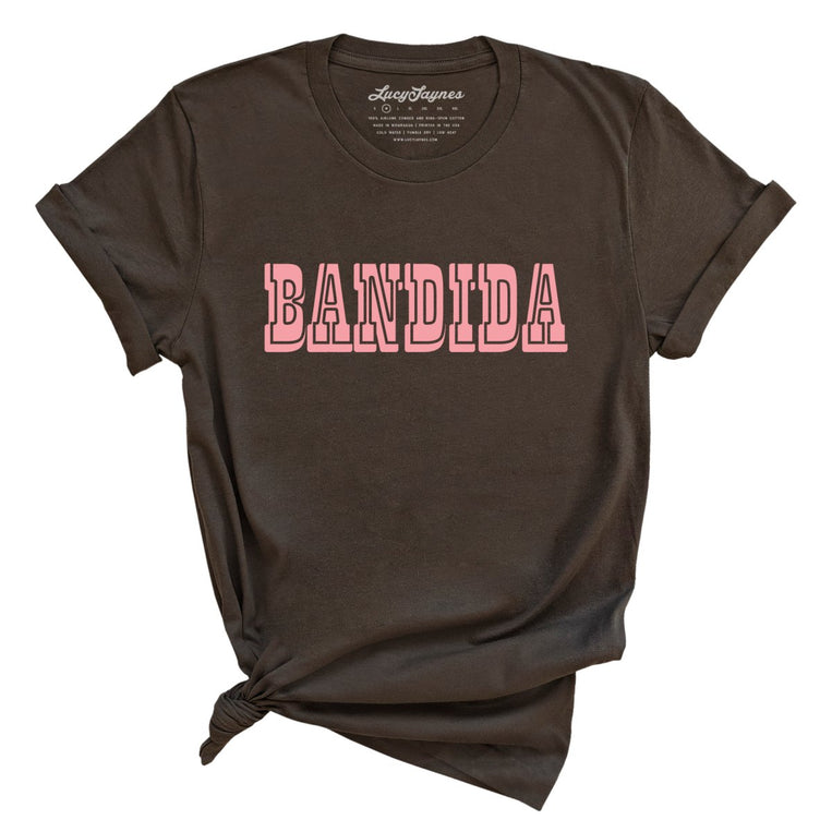 Bandida Graphic Tee - Brown