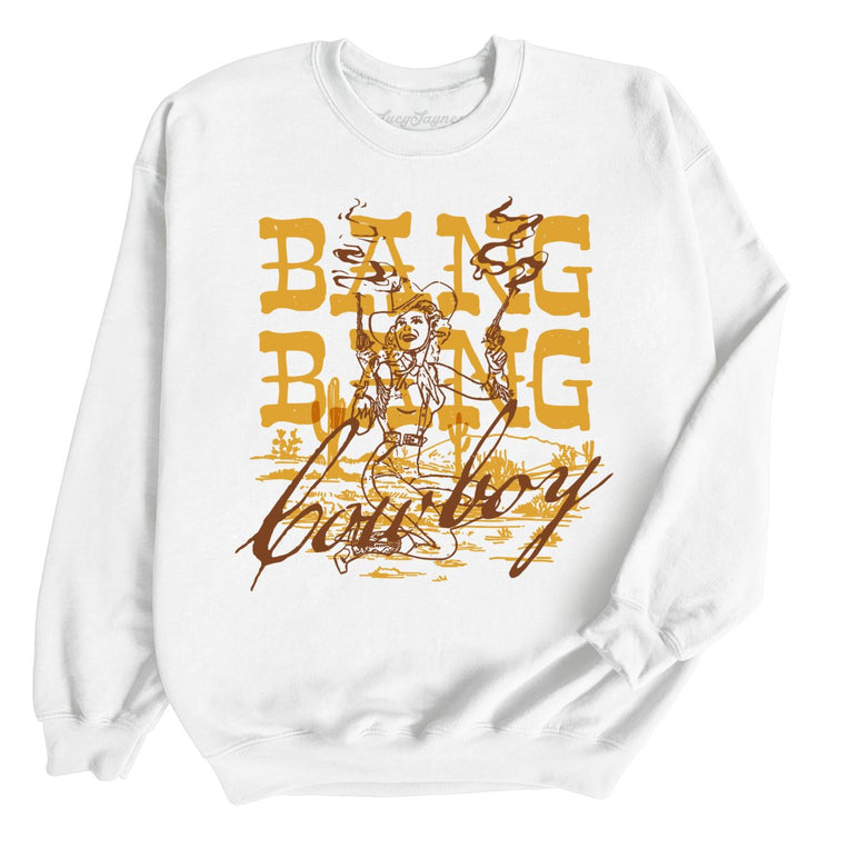 Bang Bang Cowboy Graphic Sweatshirt