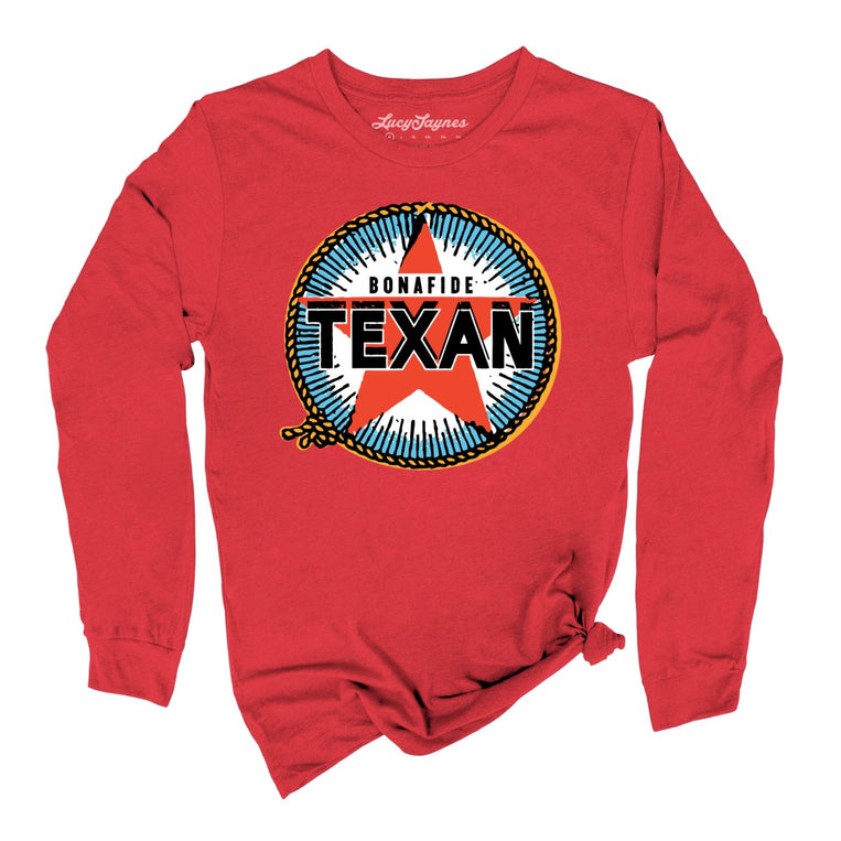 Bonafide Texan Graphic Long Sleeve Tee