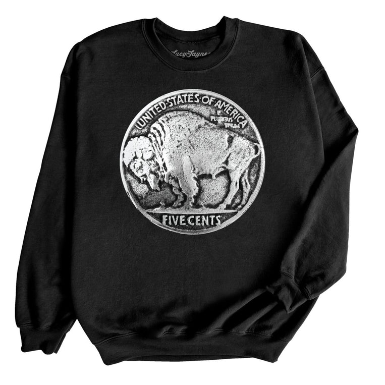 Buffalo Nickel Graphic Sweatshirt