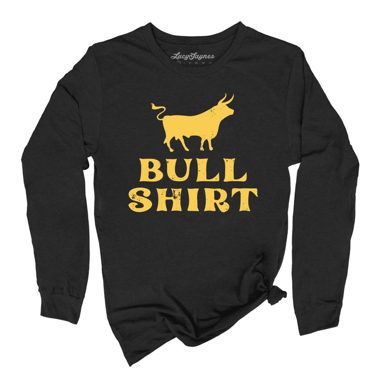 Bull Shirt Graphic Long Sleeve Tee