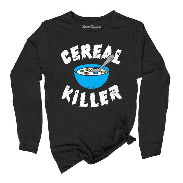 Cereal Killer Graphic Long Sleeve Tee