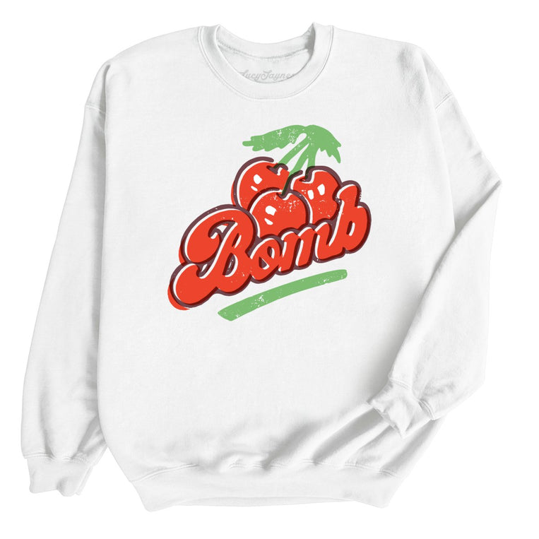 Cherry Bomb Graphic Sweatshirt