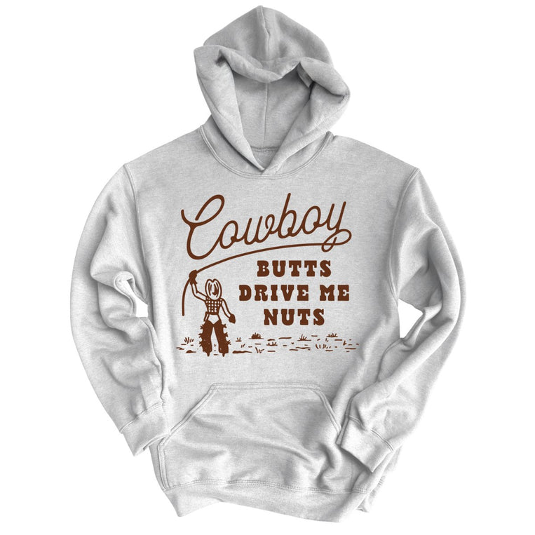 Cowboy Butts Drive Me Nuts Graphic Hoodie